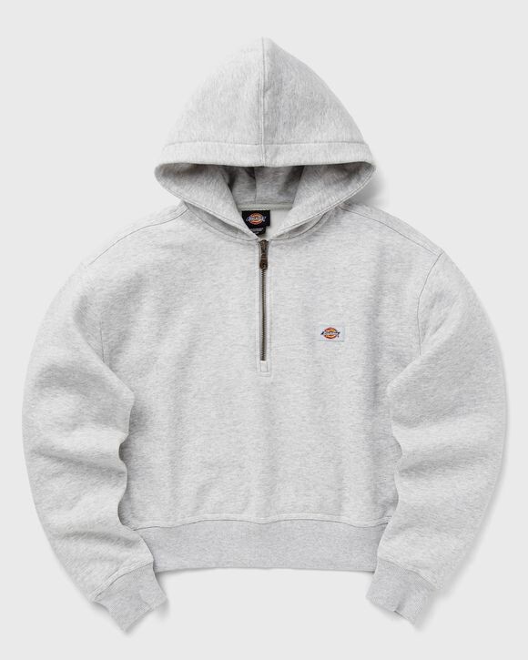 

Худи Dickies Wmns Oakport 1/4 Zip Hoodie, цвет light heather gray