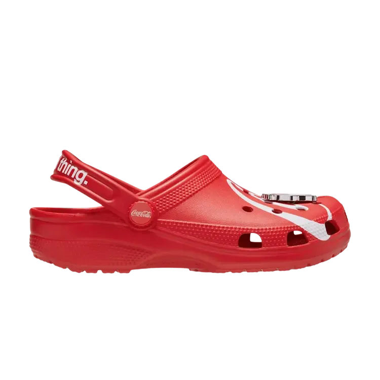 Классические сабо Coca Cola x Crocs, красный цвет