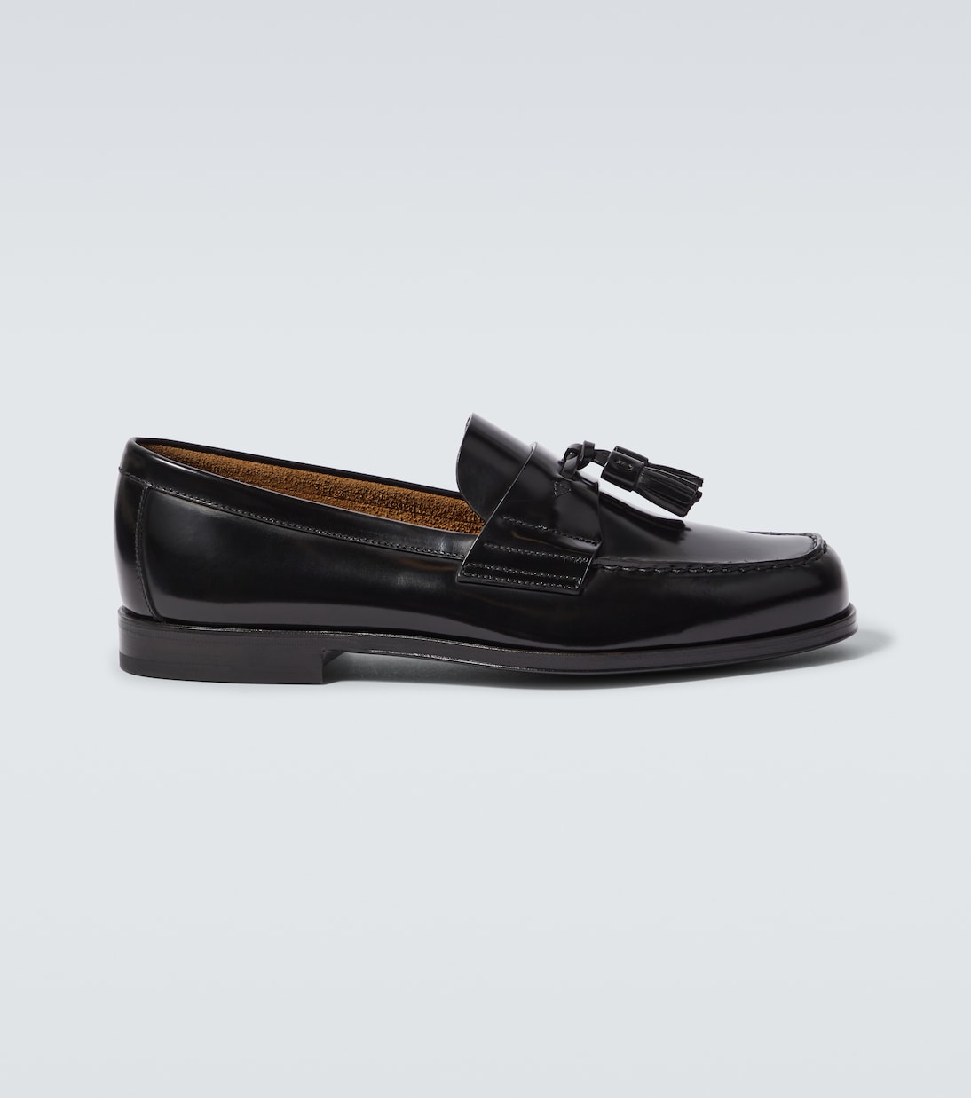 

Кожаные лоферы Prada, черный