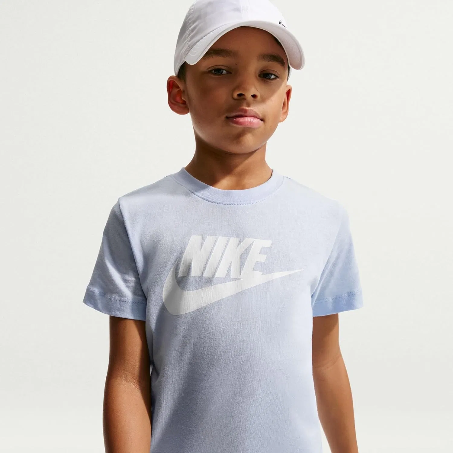 Футболка Nike Sportswear Club, дышащая, цвет Hydrogen Blue — фото 3