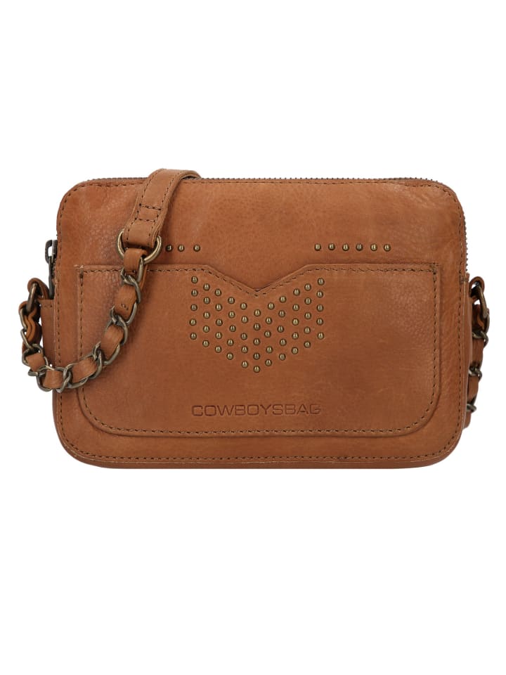 

Сумка через плечо Lavish Minam Leather 20 см в палевом цвете Cowboysbag