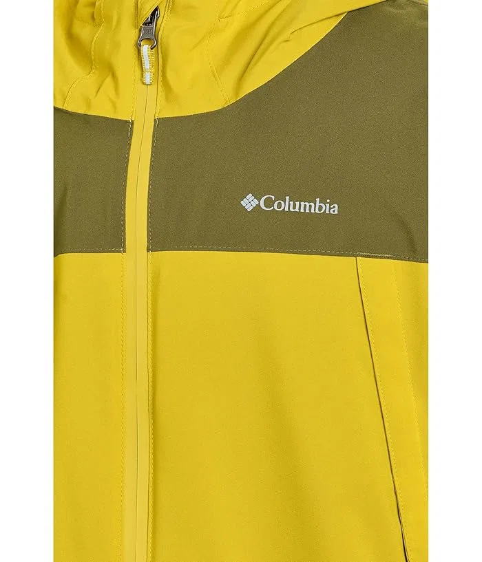 Куртка для детей водонепроницаемая Boulder Falls Jacket Columbia Kids, Mossy Green — фото 3