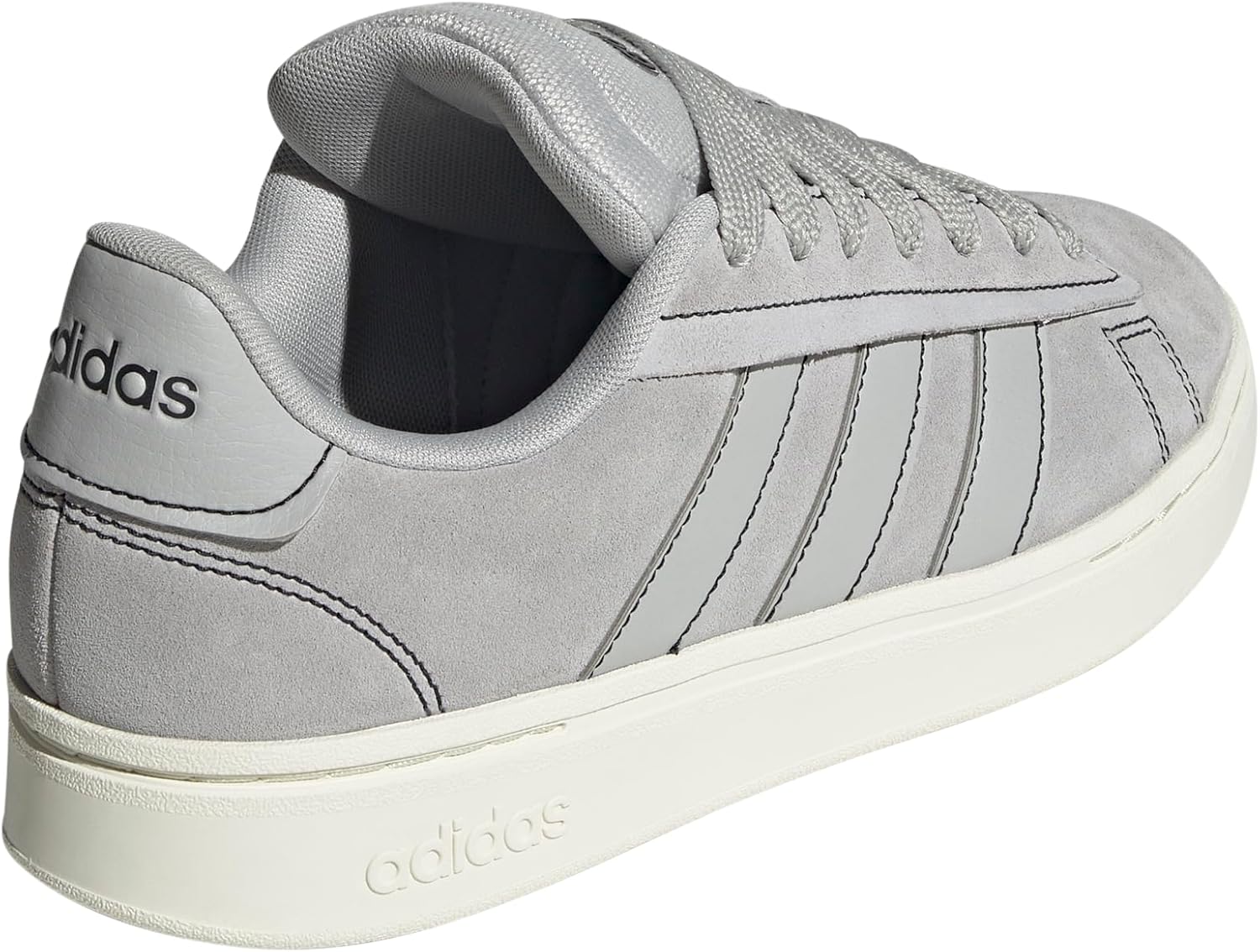 Мужские кроссовки Adidas Grand Court Alpha 00s, черный/серый — фото 2