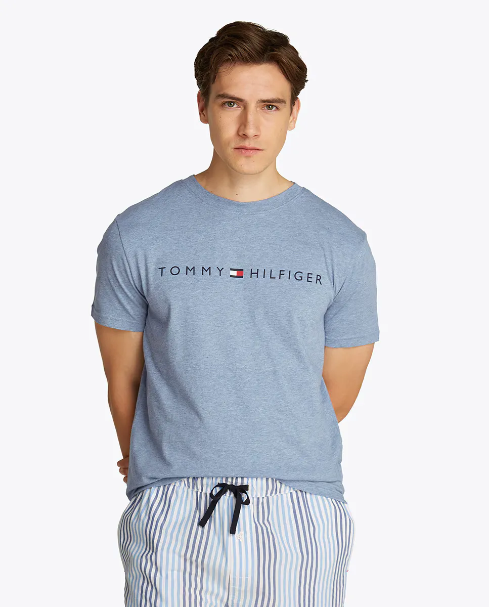 

Мужская футболка с короткими рукавами Tommy Hilfiger, синий