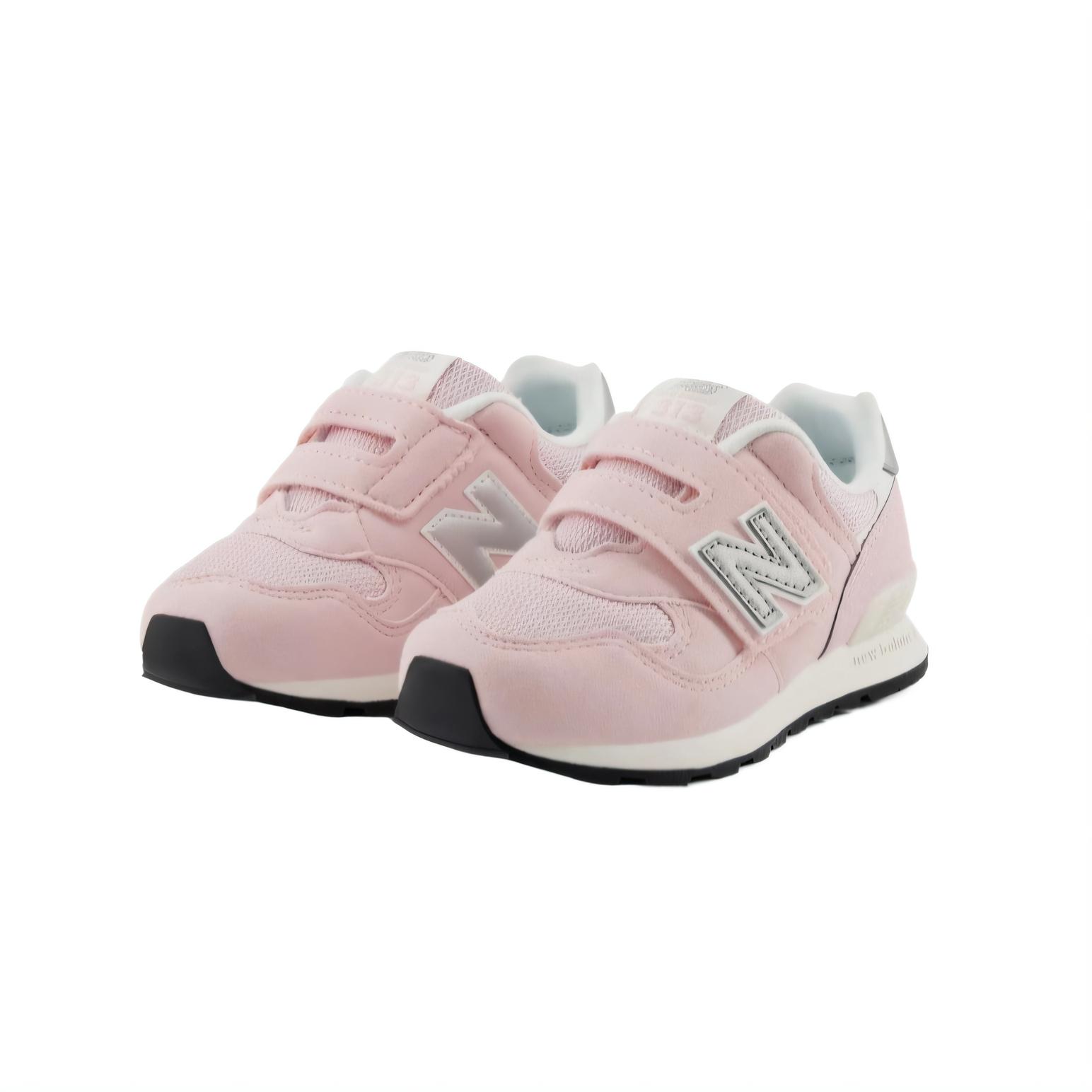Низкие детские туфли NB для младенцев и малышей New Balance, розовый — фото 2