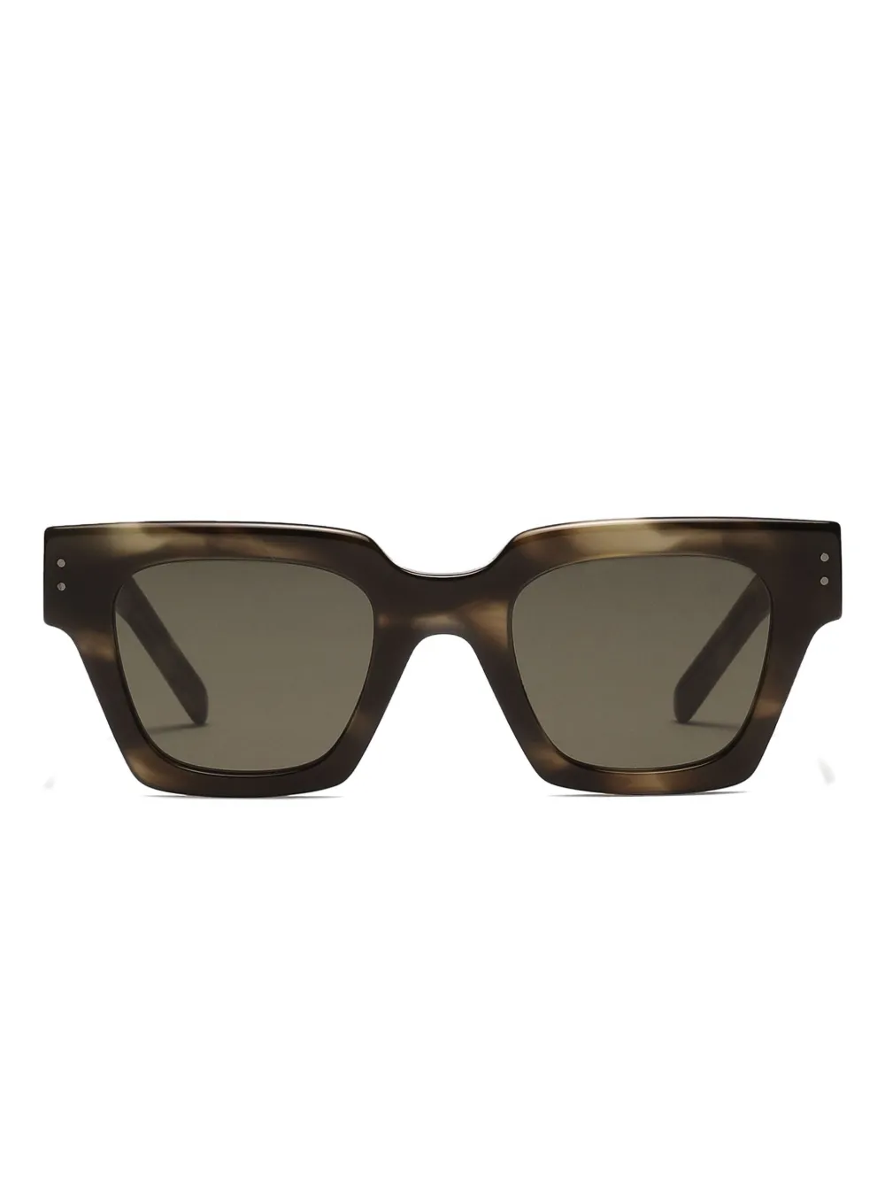 

Солнцезащитные очки с черепаховым узором Dolce & Gabbana Eyewear, зеленый