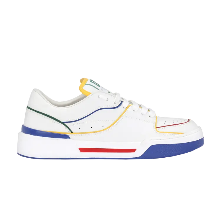 

Кроссовки Dolce & Gabbana New Roma Low 'Primary Colors', белый