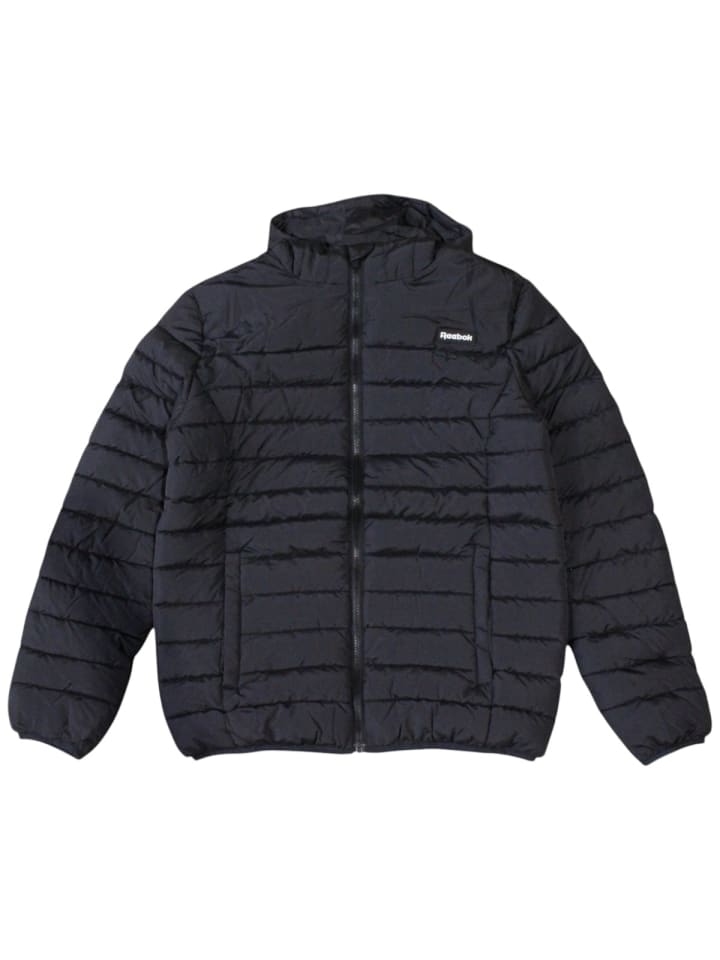 

Стеганая куртка Reebok черного цвета