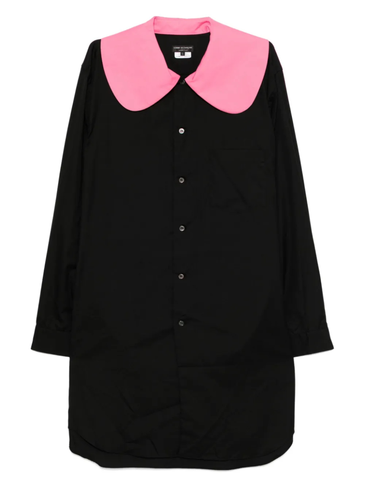 

Comme des Garçons Homme Plus рубашка с длинными рукавами, черный