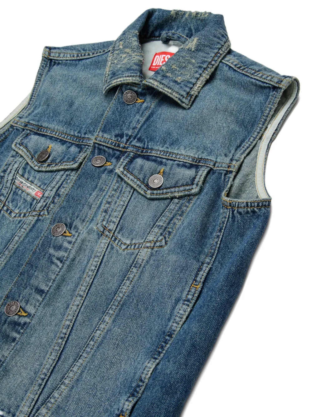 Жилет Jnhill-Over-Sm Diesel Kids, синий — фото 3
