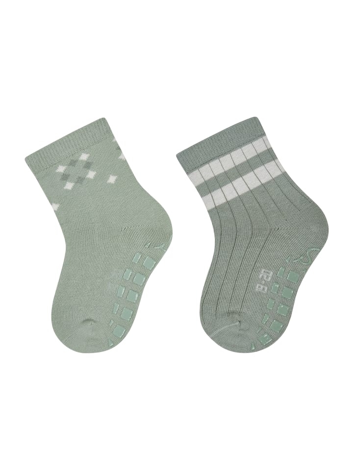 

Sterntaler Носки ABS, комплект из 2 штук, Geo, светло-зеленые