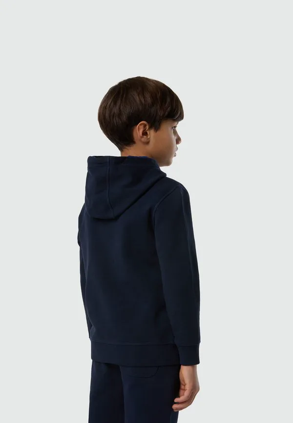 Толстовка на молнии с нашивкой с логотипом North Sails, Navy Blue — фото 3