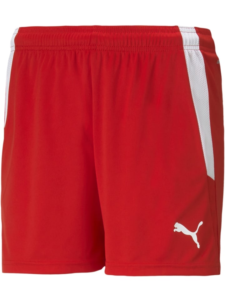 

Puma Спортивные штаны «TeamLIGA Shorts W» красного цвета