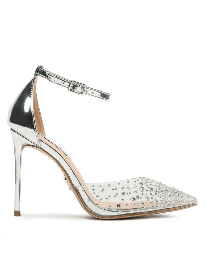 

Туфли на высоком каблуке Ravaged Sandal SM11002564 Steve Madden, серебро