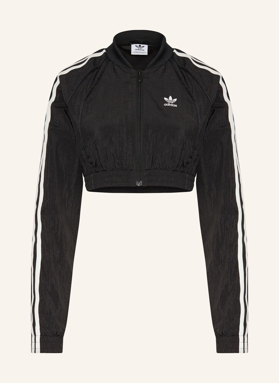 

Укороченная куртка Adidas Originals, черный