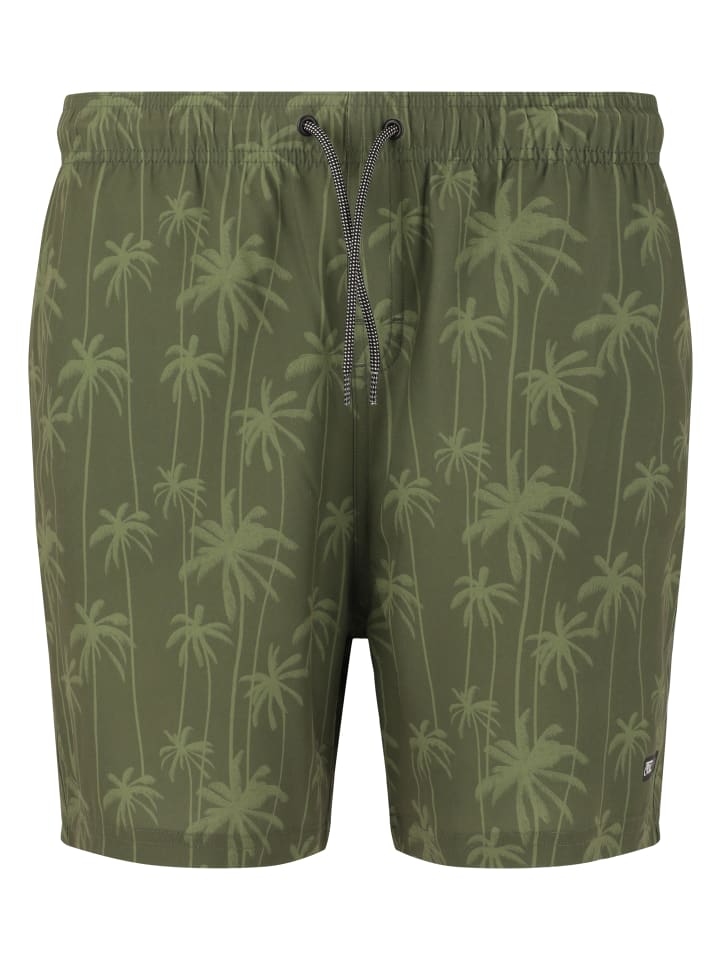 

Тканевые шорты Cruz, цвет print 3678 green palm