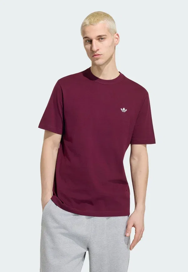 Футболка Adidas Originals Loo31 basic t-shirt, бордовый