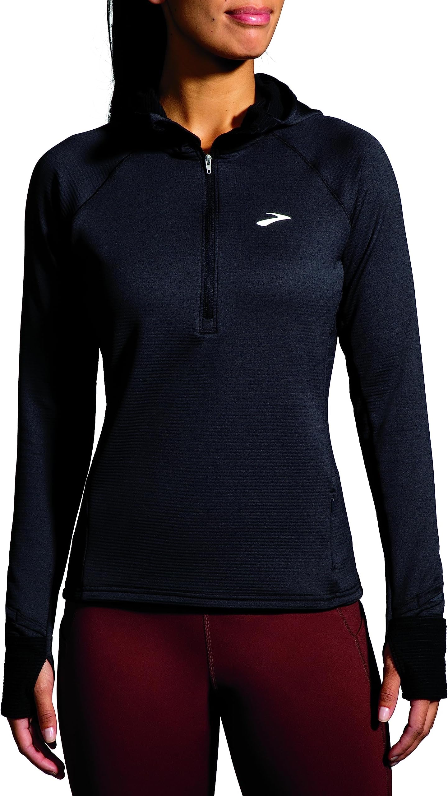 

Толстовка Brooks Notch Thermal Hoodie 2.0, черный