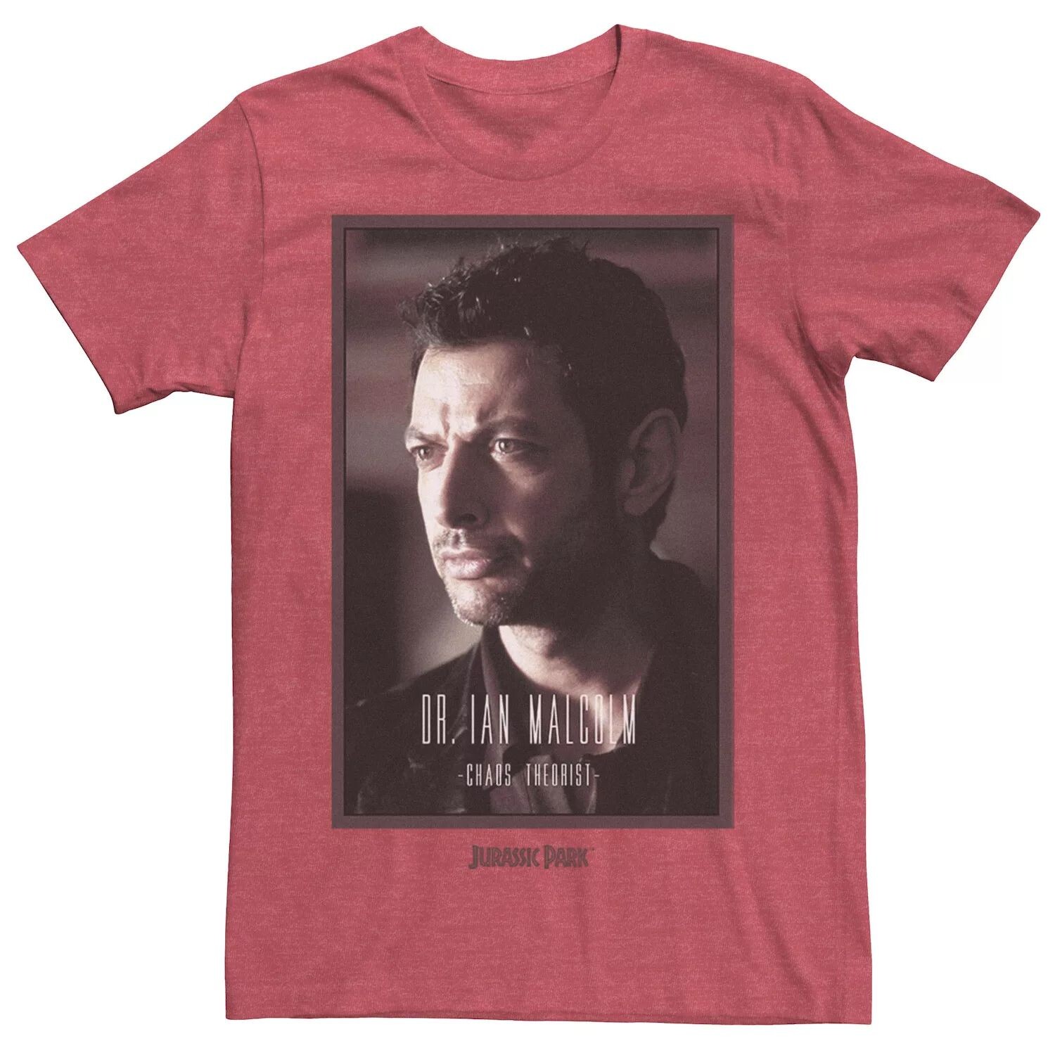 

Мужская футболка Jurassic Park Dr. Ian Malcolm Chaos Theorist Licensed Character