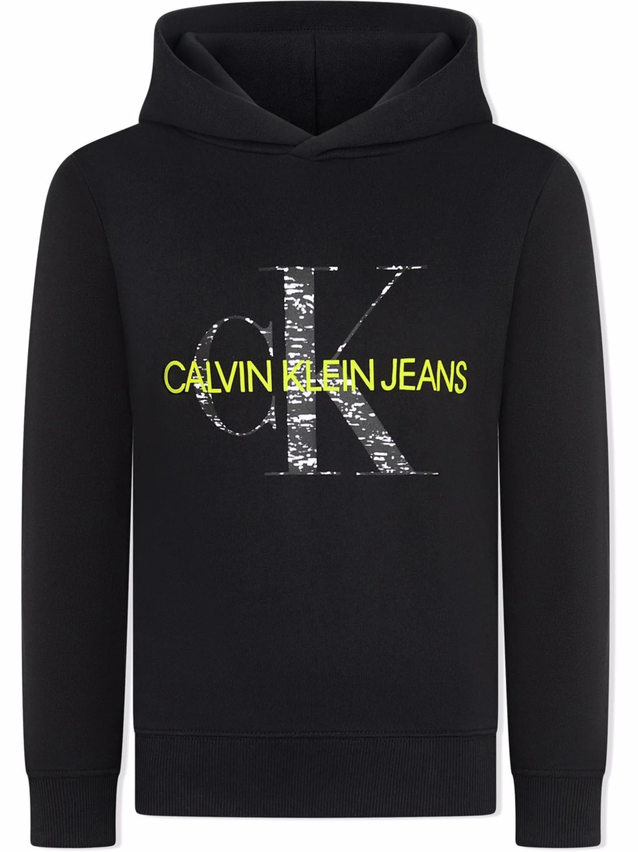 

Худи с логотипом Calvin Klein Kids, черный