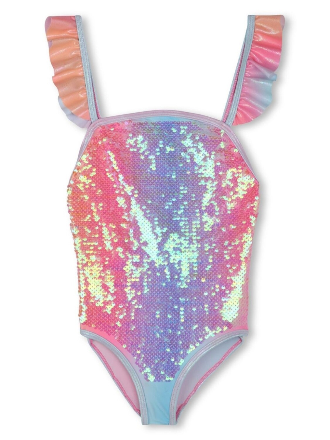 

Billieblush купальник с пайетками, розовый