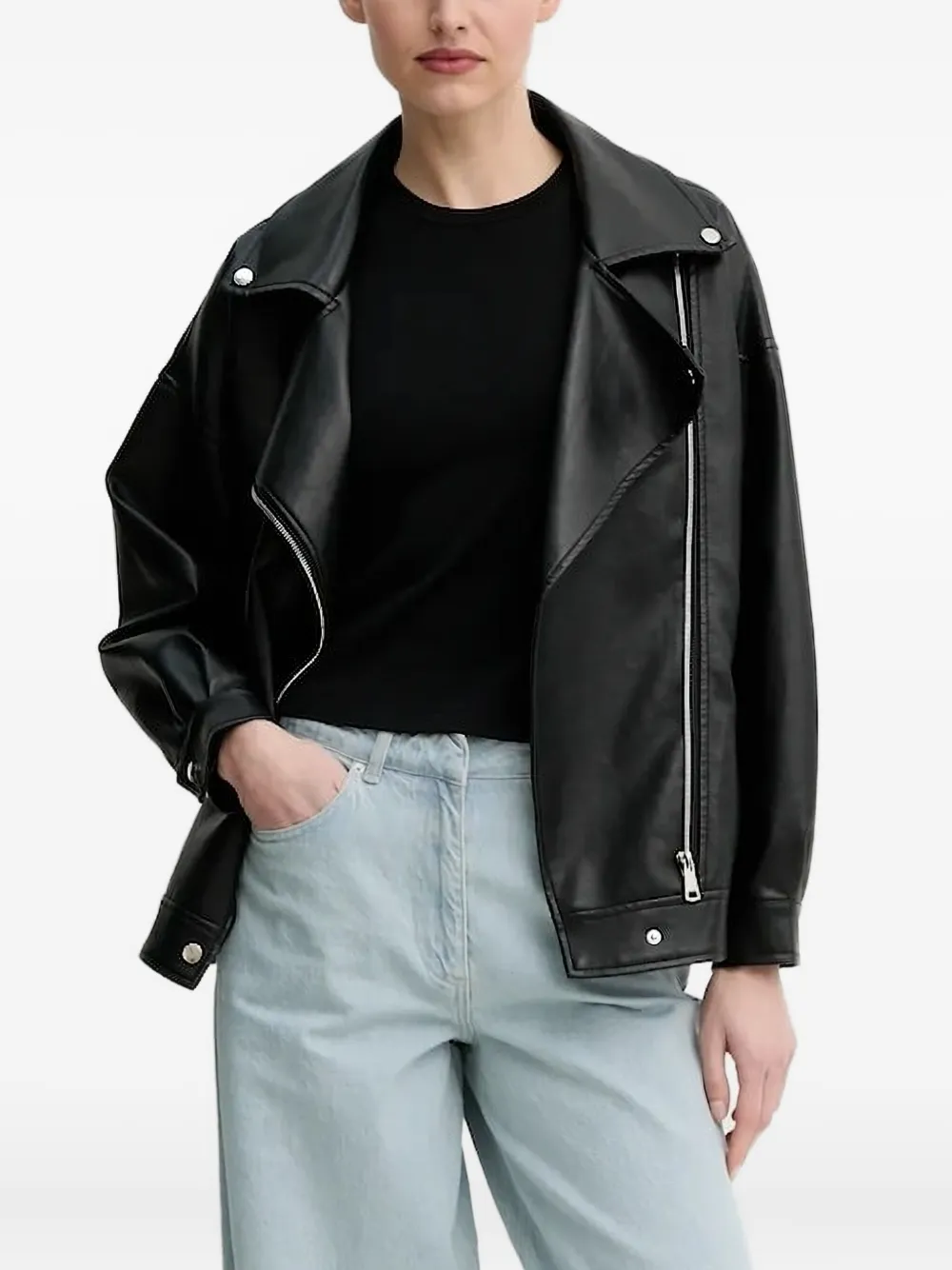 

Футболка с круглым вырезом A.L.C., черный