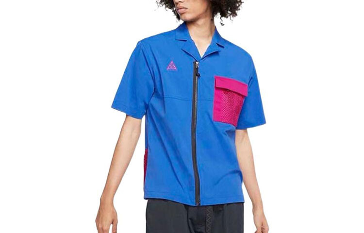 

Мужская рубашка Nike, цвет Blue