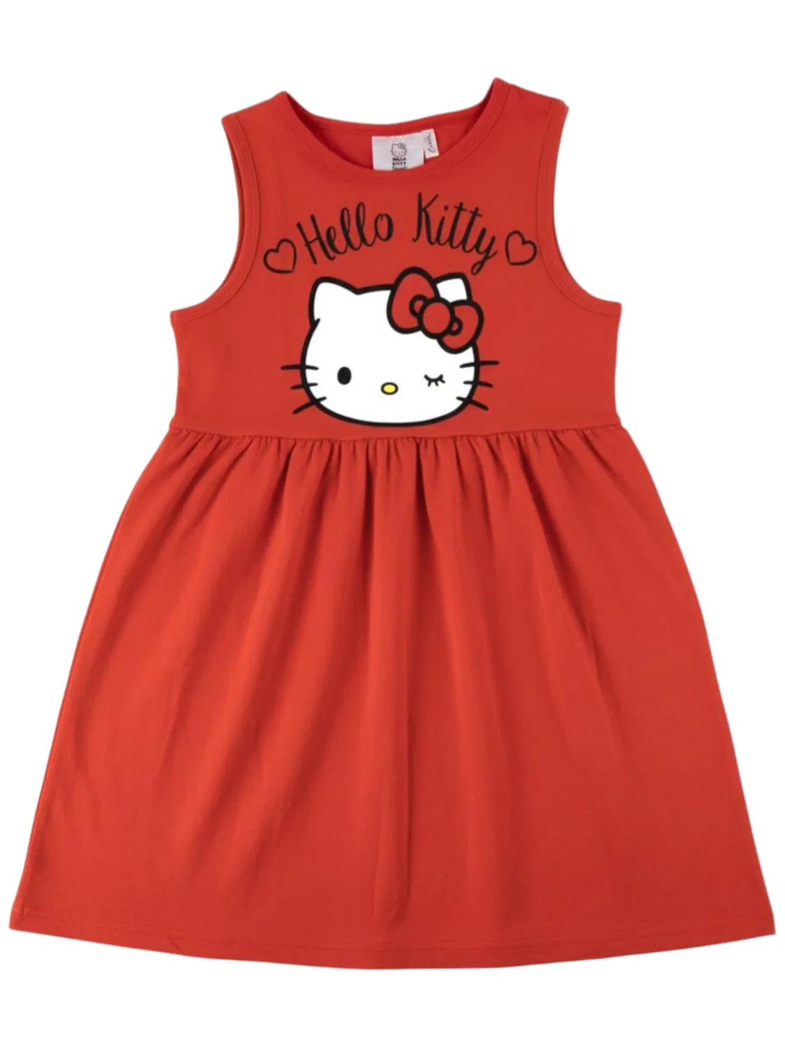 Платье с принтом Hello Kitty, Cerda, красное