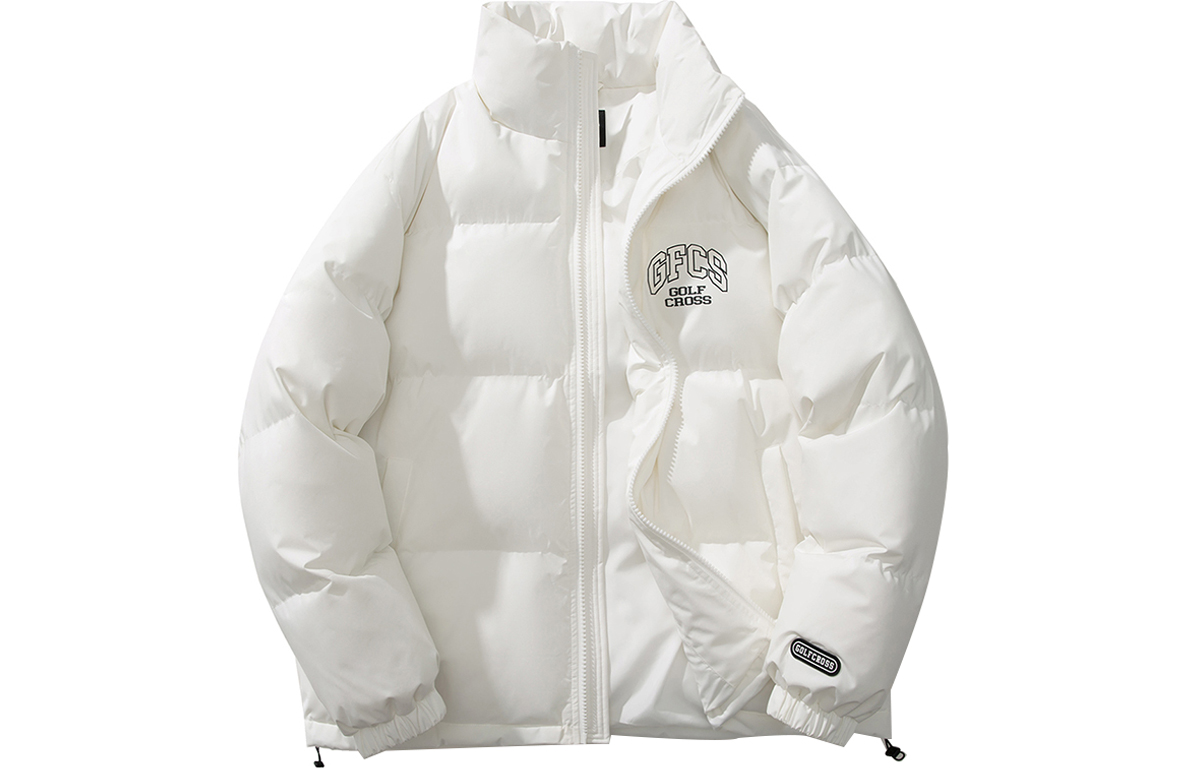 

GOLFCROSS Пуховик Унисекс Черный/Белый, White