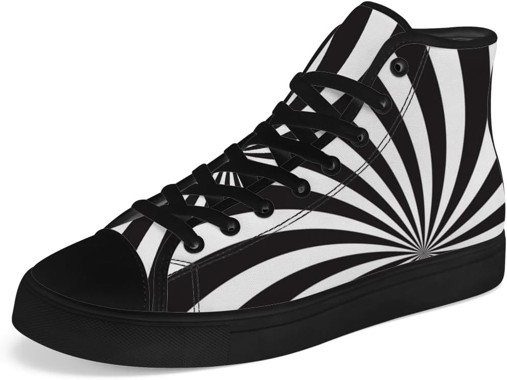 

Кеды на высокой подошве chebing Psychedelic для мужчин и женщин, с полосками, шнуровкой, повседневные кроссовки, черный