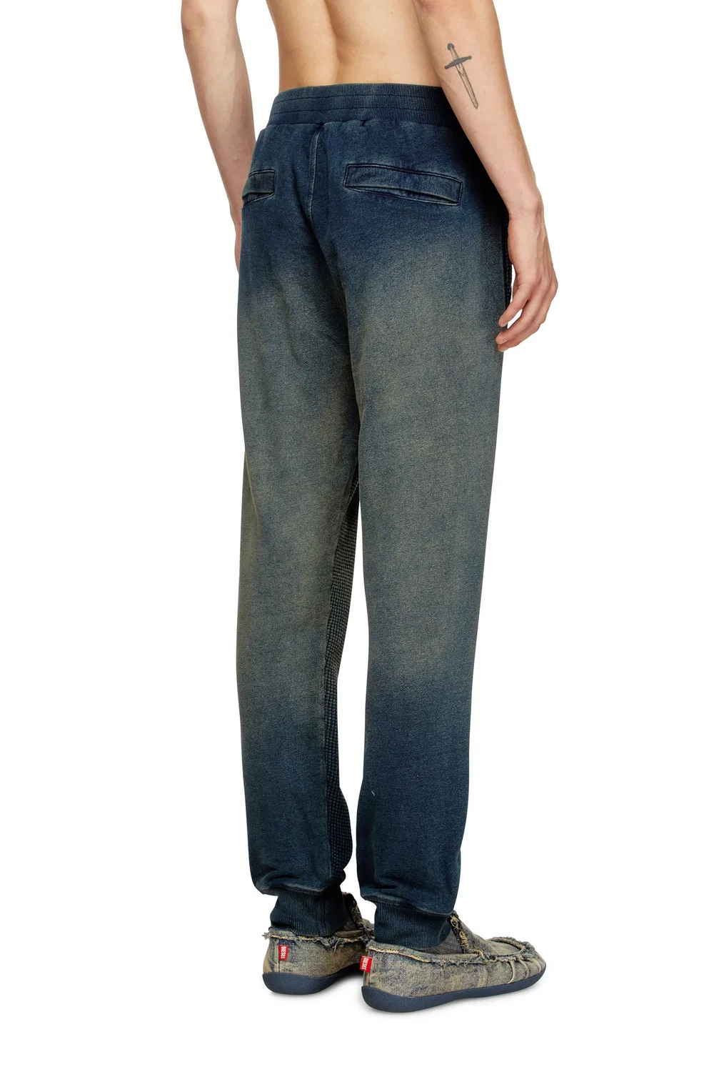 Мужские спортивные штаны P-WAFY Diesel, Indigo Blue — фото 3