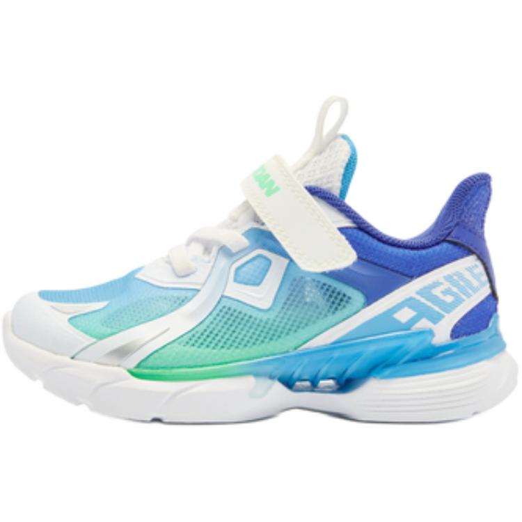 

QIAODAN Антиударные кроссовки Low Top для малышей White Blue Infant And Toddler