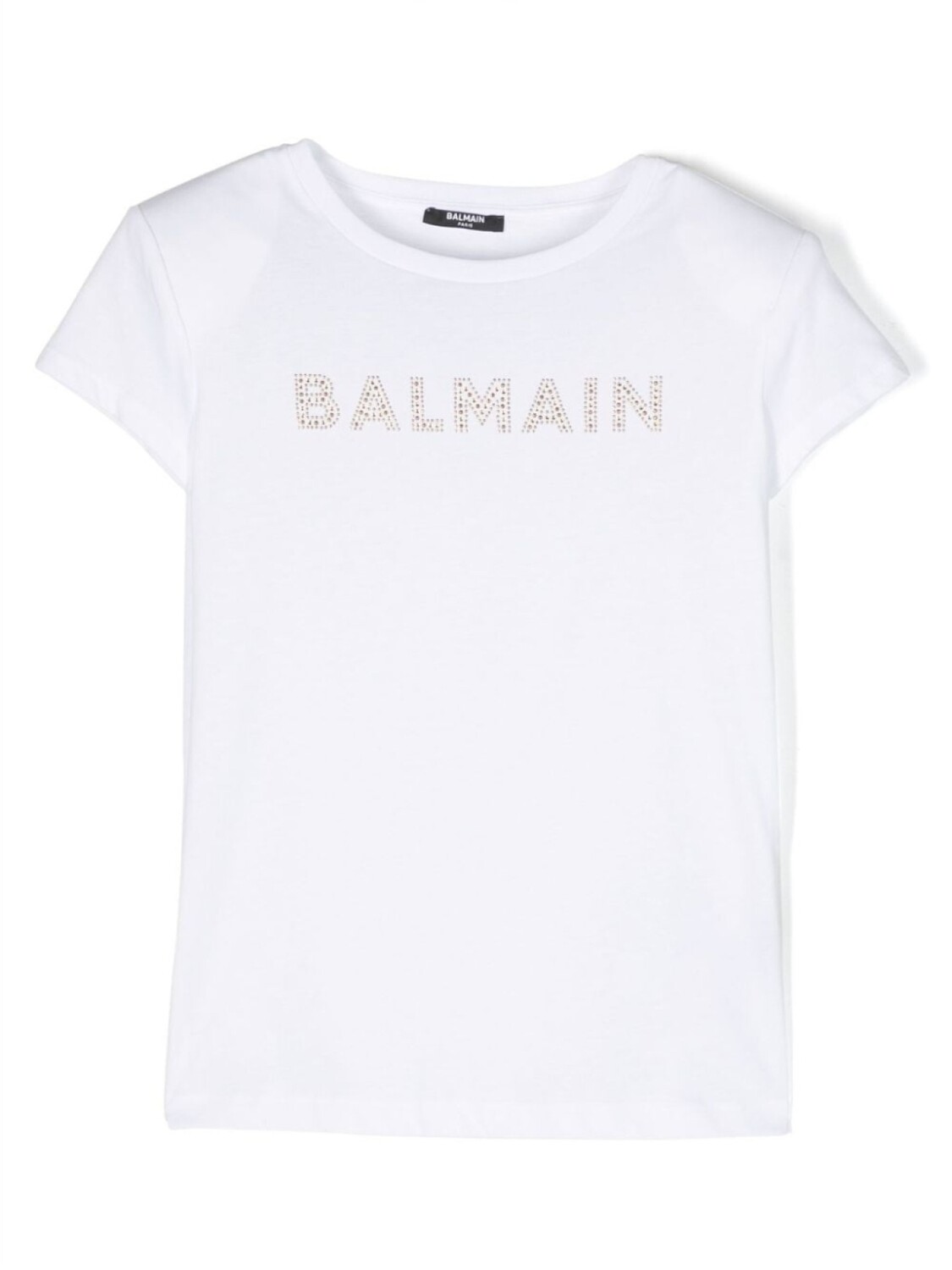 

Balmain Kids футболка с логотипом, белый