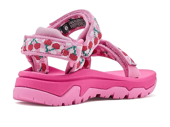 Сандалии с регулируемыми ремешками Hurricane XLT Jr Teva Kids, Picnic Cherries Rosebloom — фото 4