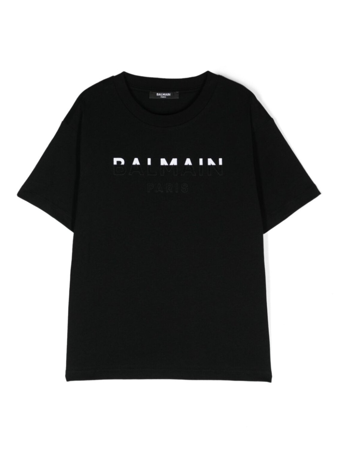 

Balmain Kids футболка с логотипом, черный
