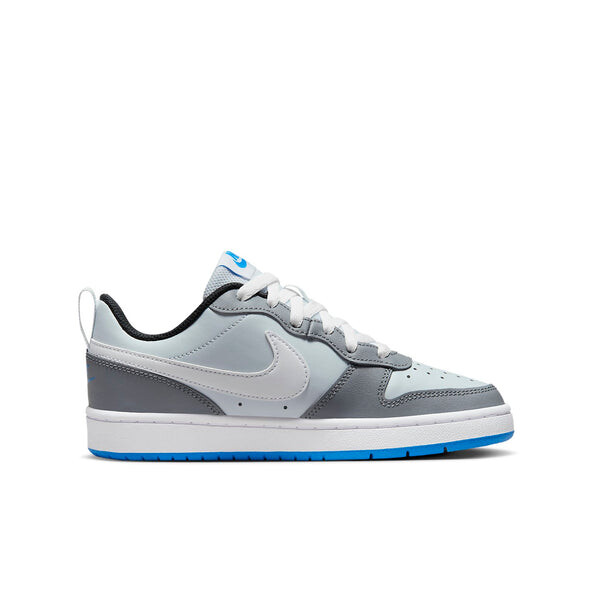 Кроссовки court borough low 2 se 'pure platinum photo blue' Nike, мультиколор — фото 2