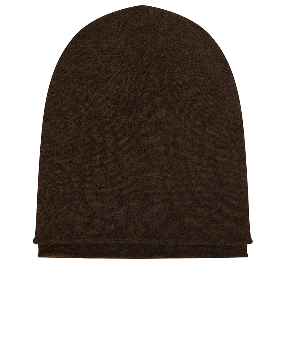 

Tony Шапка Beanie The Row, Smoke Brown