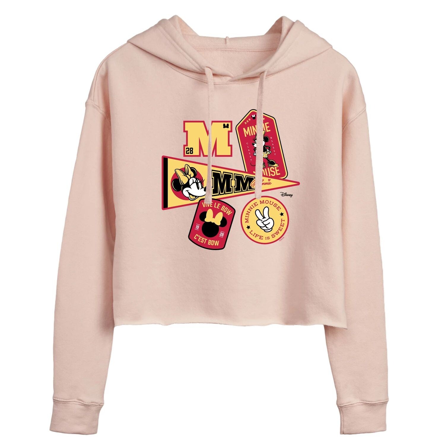 

Укороченное худи Disney's Minnie Mouse Juniors Icons Disney