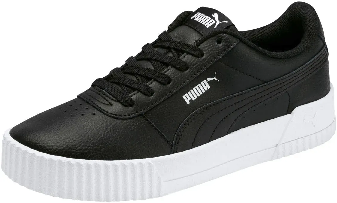 Кроссовки PUMA "CARINA L", цвет Puma Black- Puma White- Puma Silver