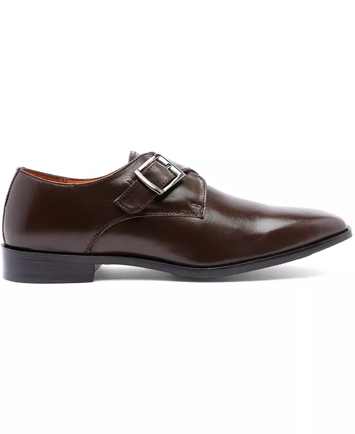Мужские лоферы Freedom Single Monk-Strap Carlos by Carlos Santana, коричневый — фото 2