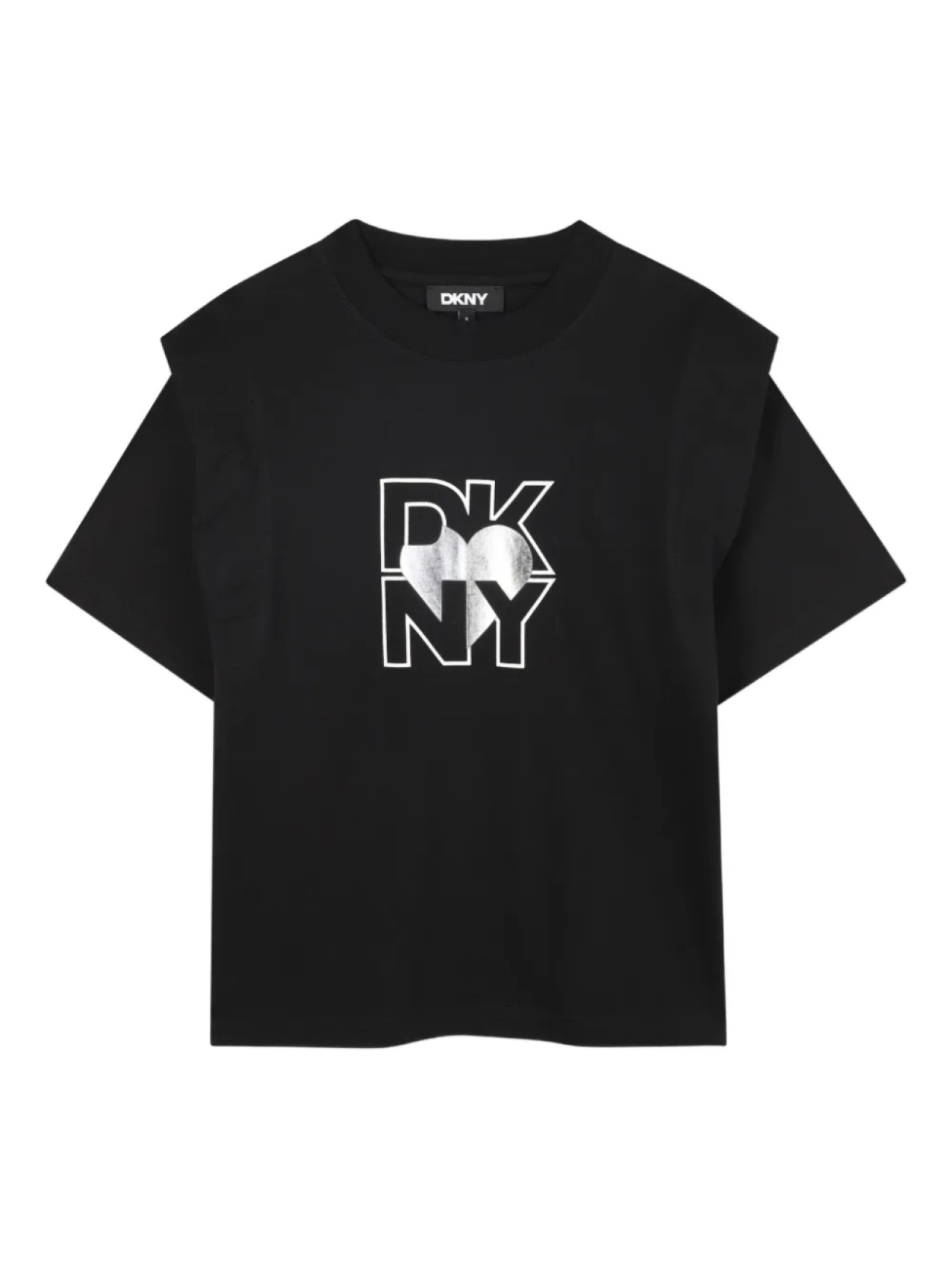 

Dkny Kids футболка с логотипом, черный