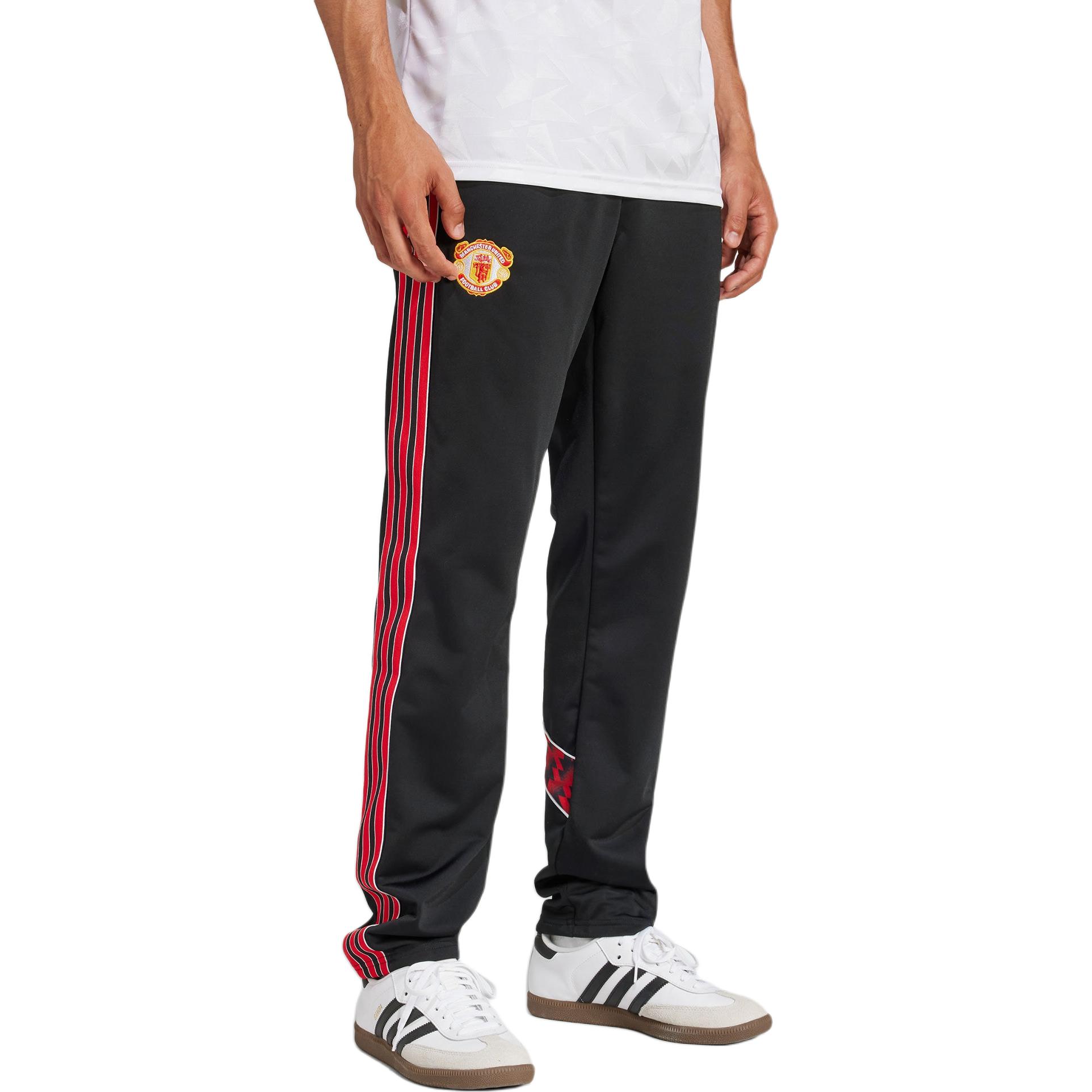 Футболка Adidas Free Shipping With AdiClub Manchester United '91 Track Pants Adidas Originals, черный/красный — фото 4