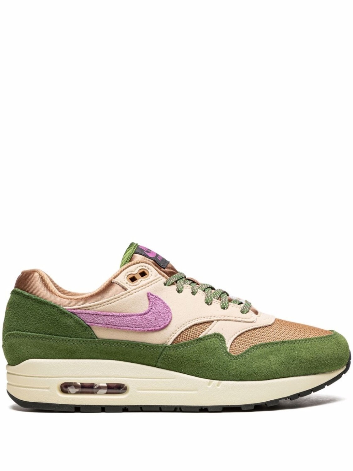 

Кроссовки Air Max 1 Treeline Nike, зеленый
