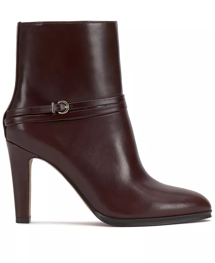 Женские ботильоны Sybilla на высоком каблуке Vince Camuto, коричневый — фото 2