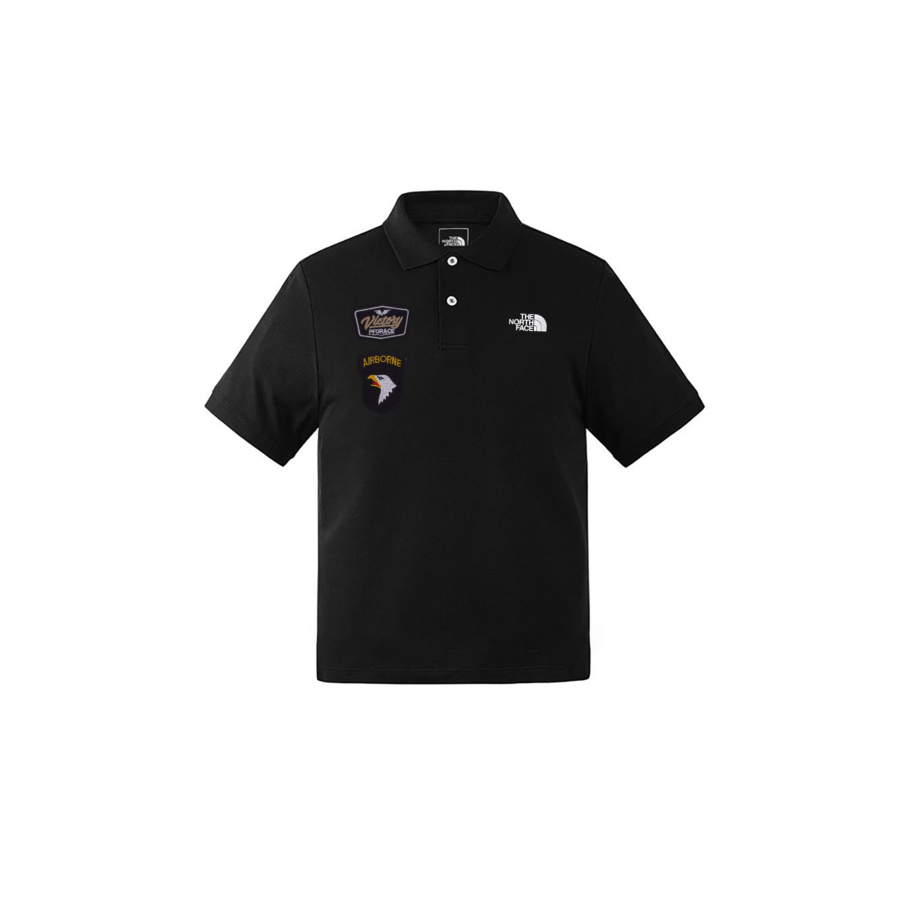 

Мужская поло с коротким рукавом THE NORTH FACE, черный