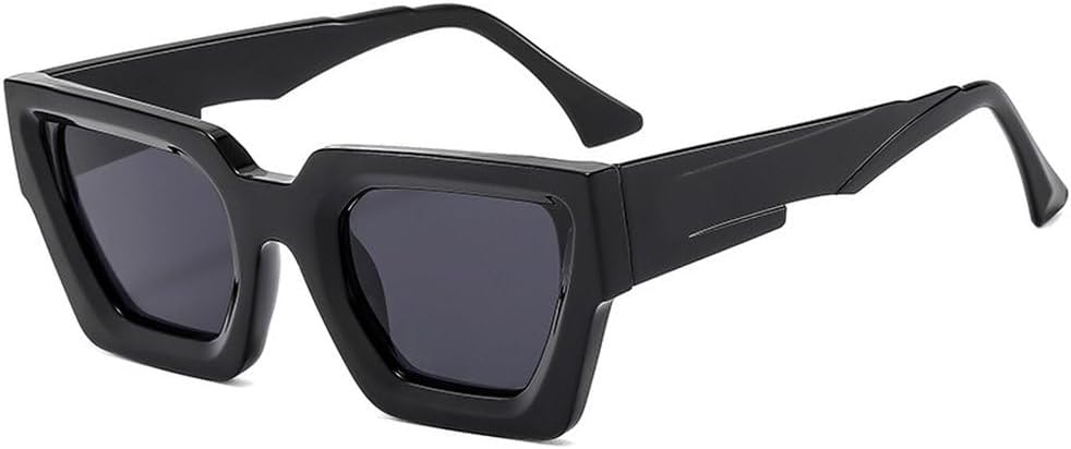 

Женские солнцезащитные очки «кошачий глаз» в стиле ретро с желтыми и синими линзами и защитой от УФ-излучения UV400. Мужские солнцезащитные очки в тренде SKFGNX, Black Gray