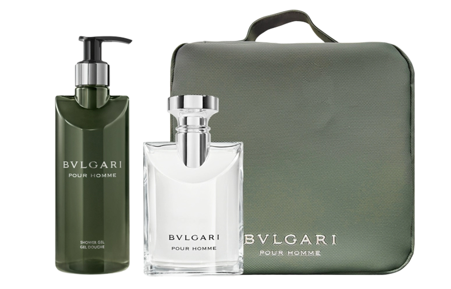 

Набор мужской туалетной воды darjeeling tea с гелем для душа и косметичкой 100ml+300ml BVLGARI