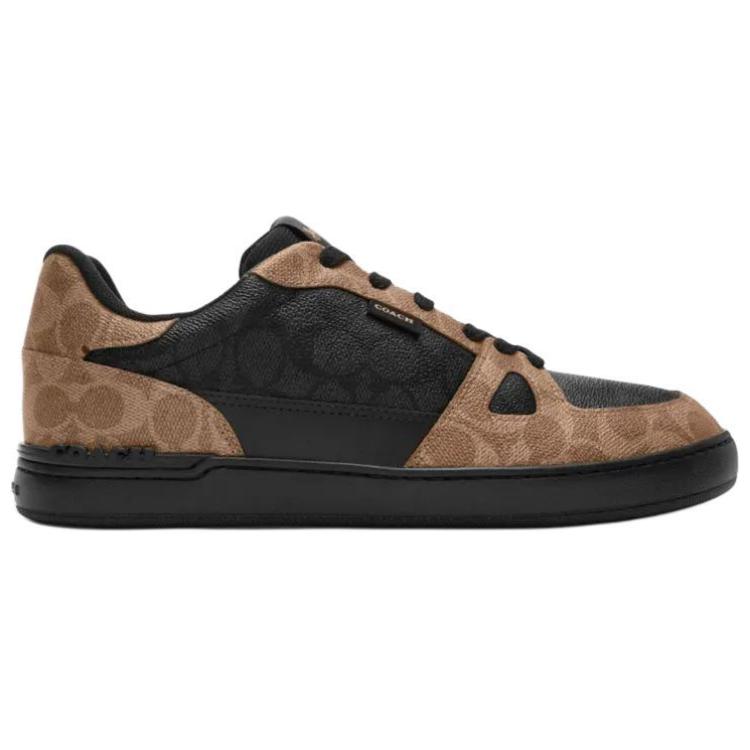 

Кроссовки Clip Low-Top Skateboard Men's Brown COACH