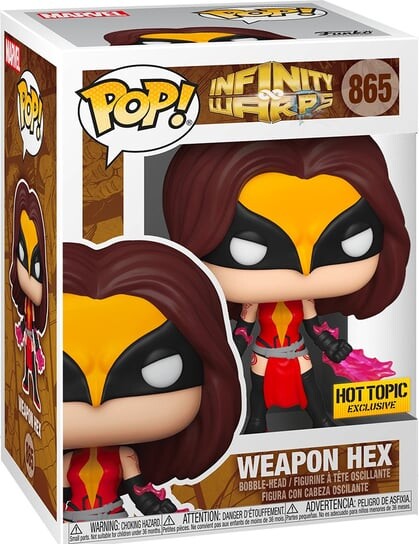 

Funko POP! Infinity Warps, коллекционная фигурка, Marvel, Weapon Hex, Эксклюзив