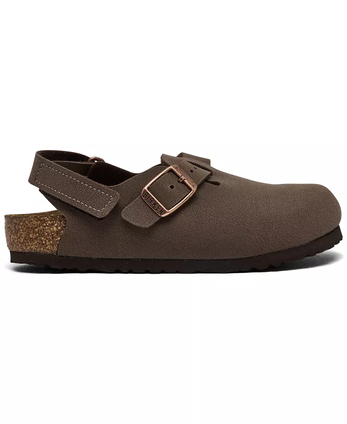 Детские шлепанцы Tokio Birkibuc от Finish Line Birkenstock, коричневый — фото 2